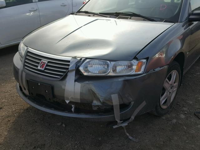 1G8AJ55F86Z203261 - 2006 SATURN ION LEVEL CHARCOAL photo 9
