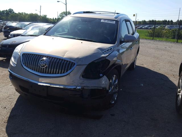 5GAER23748J300051 - 2008 BUICK ENCLAVE CX TAN photo 2