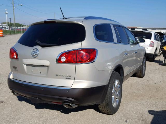 5GAER23748J300051 - 2008 BUICK ENCLAVE CX TAN photo 4