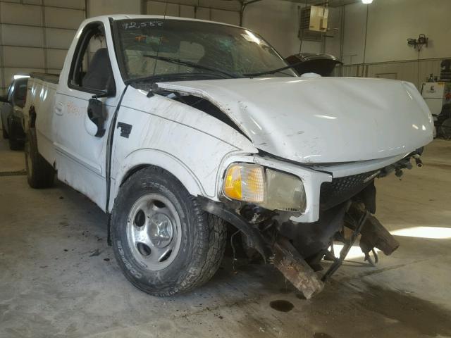 1FTRF18W12NA65384 - 2002 FORD F150 WHITE photo 9