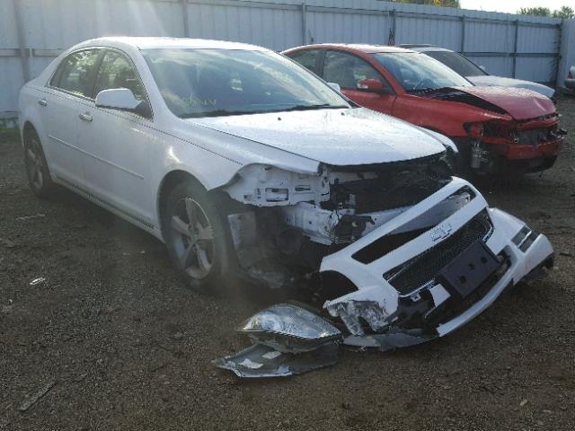 1G1ZC5E03CF366131 - 2012 CHEVROLET MALIBU 1LT WHITE photo 1