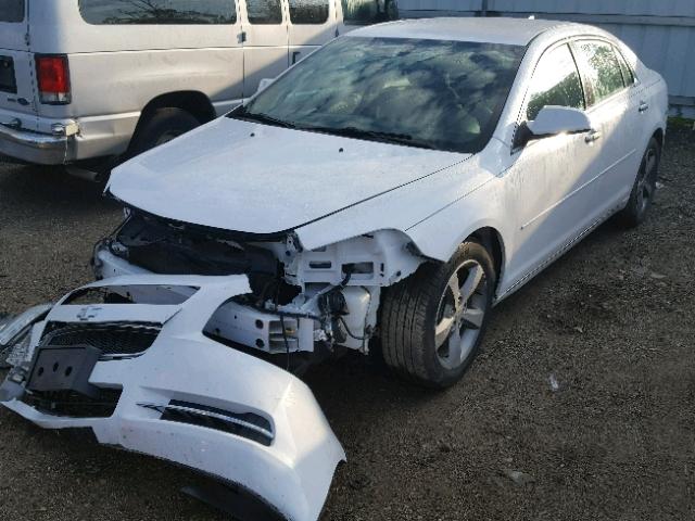 1G1ZC5E03CF366131 - 2012 CHEVROLET MALIBU 1LT WHITE photo 2