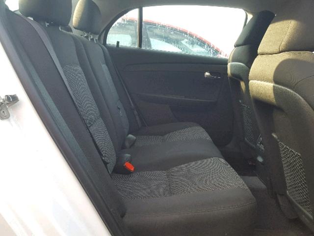 1G1ZC5E03CF366131 - 2012 CHEVROLET MALIBU 1LT WHITE photo 6