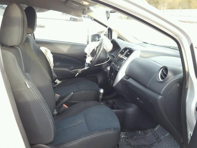 3N1CE2CP8FL409669 - 2015 NISSAN VERSA NOTE SILVER photo 5