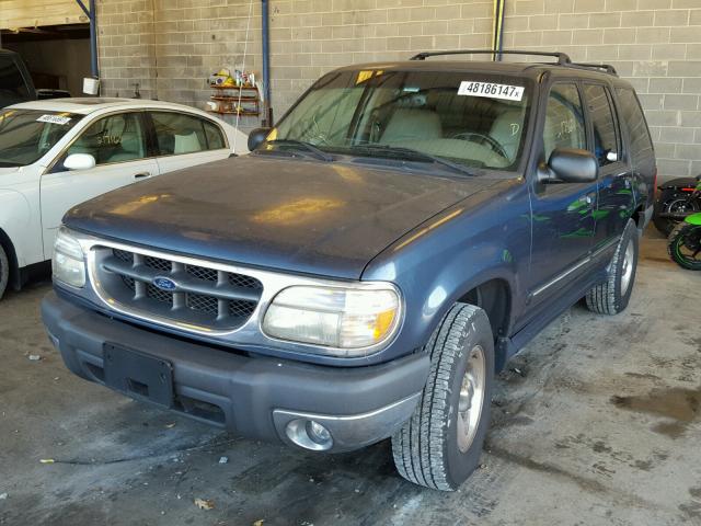 1FMZU32E5XUB48875 - 1999 FORD EXPLORER BLUE photo 2