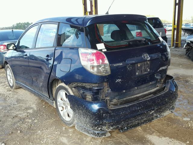 2T1KR32E78C707123 - 2008 TOYOTA COROLLA MA BLUE photo 3