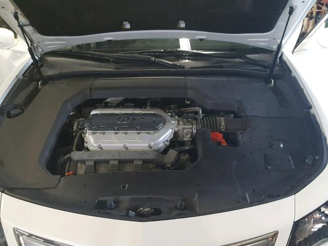 19UUA8F57DA007870 - 2013 ACURA TL TECH WHITE photo 7