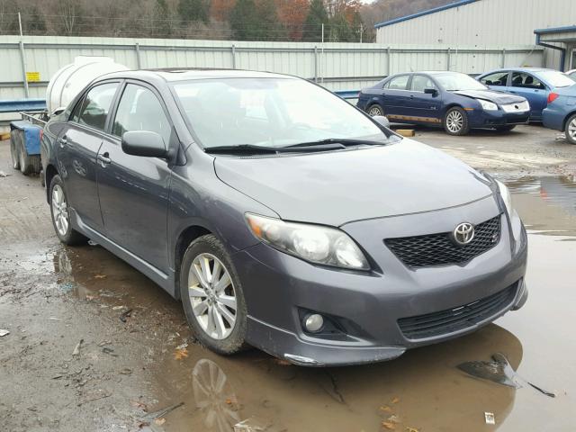 2T1BU4EE2AC328939 - 2010 TOYOTA COROLLA BA GRAY photo 1