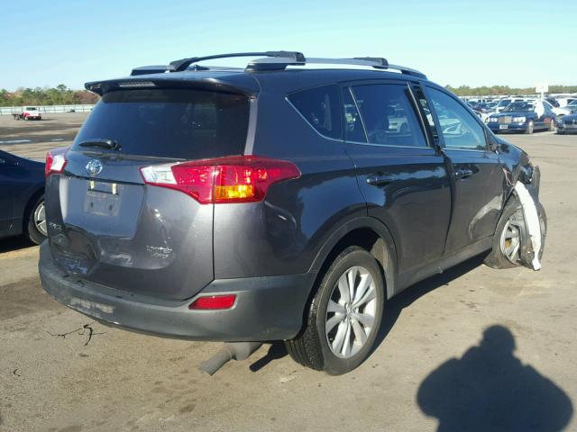 2T3DFREVXFW304661 - 2015 TOYOTA RAV4 LIMIT GRAY photo 4