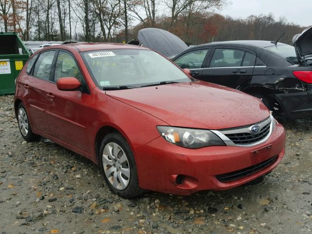 JF1GH61609H810181 - 2009 SUBARU IMPREZA 2. ORANGE photo 1