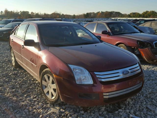 3FAFP07106R188425 - 2006 FORD FUSION SE BURGUNDY photo 1