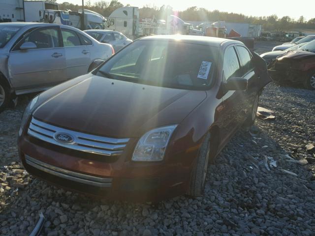 3FAFP07106R188425 - 2006 FORD FUSION SE BURGUNDY photo 2