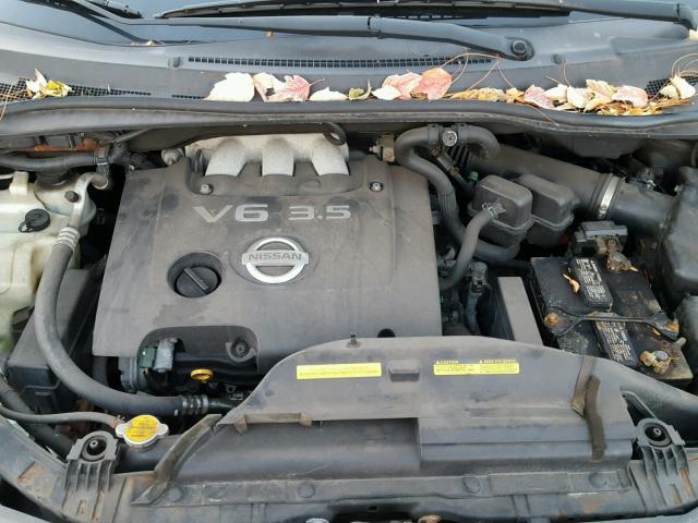 5N1BV28U34N309821 - 2004 NISSAN QUEST S GRAY photo 7