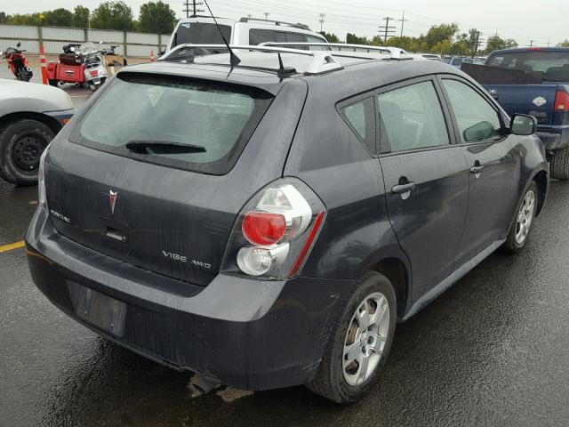 5Y2SM67009Z430786 - 2009 PONTIAC VIBE CHARCOAL photo 4