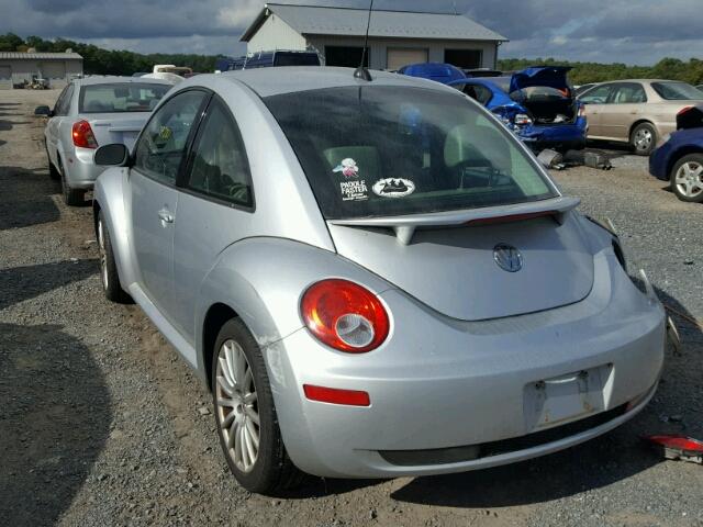 3VWRW31C87M510245 - 2007 VOLKSWAGEN NEW BEETLE 银色 照片 3
