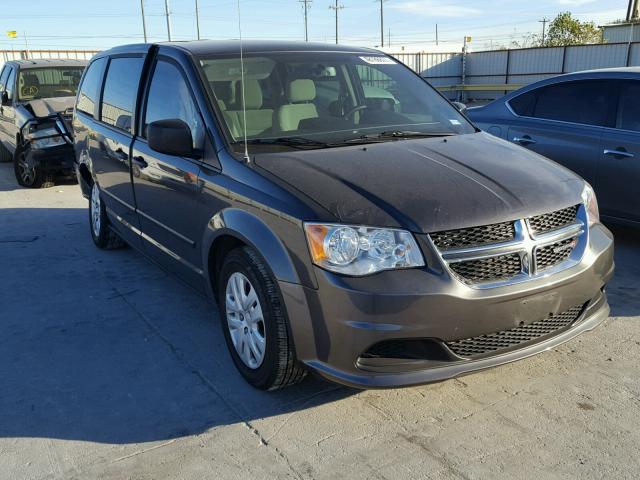 2C4RDGBG7FR600477 - 2015 DODGE GRAND CARA GRAY photo 1