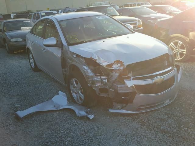 1G1PC5SB5D7184990 - 2013 CHEVROLET CRUZE LT SILVER photo 1