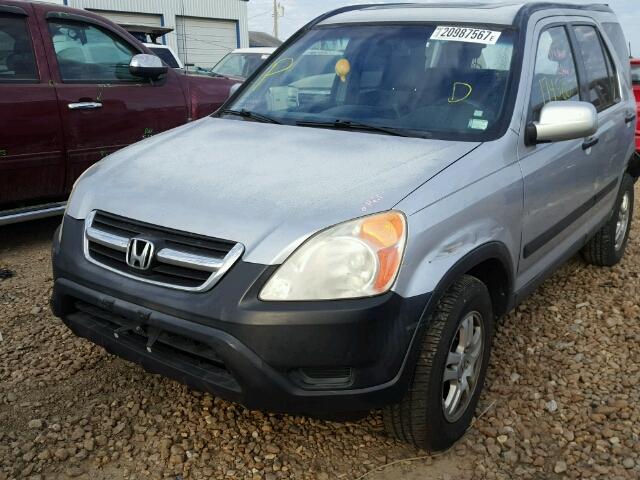 SHSRD78853U132135 - 2003 HONDA CR-V EX SILVER photo 2