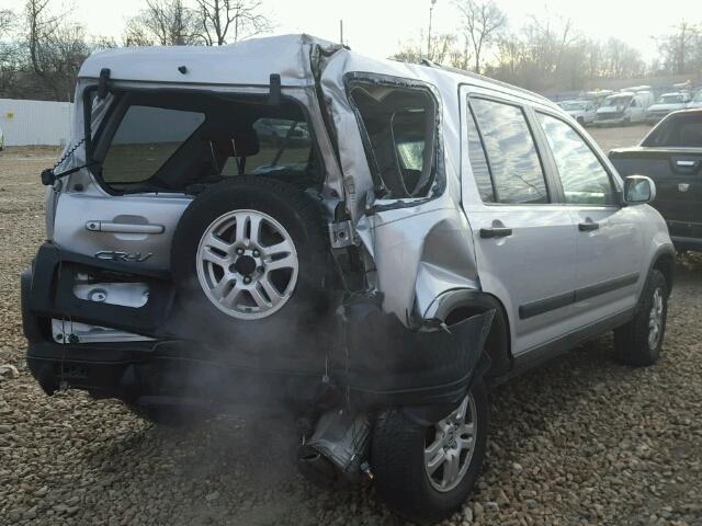 SHSRD78853U132135 - 2003 HONDA CR-V EX SILVER photo 4