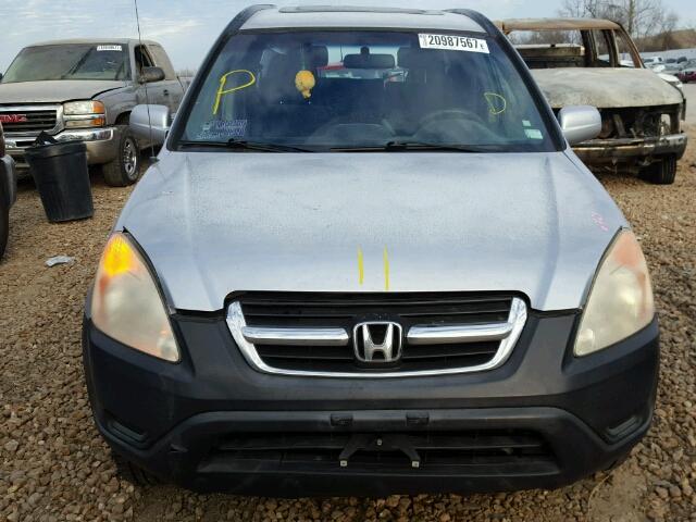 SHSRD78853U132135 - 2003 HONDA CR-V EX SILVER photo 7