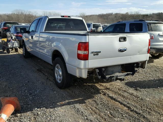 1FTVX125X6NA20350 - 2006 FORD F150 SILVER photo 3