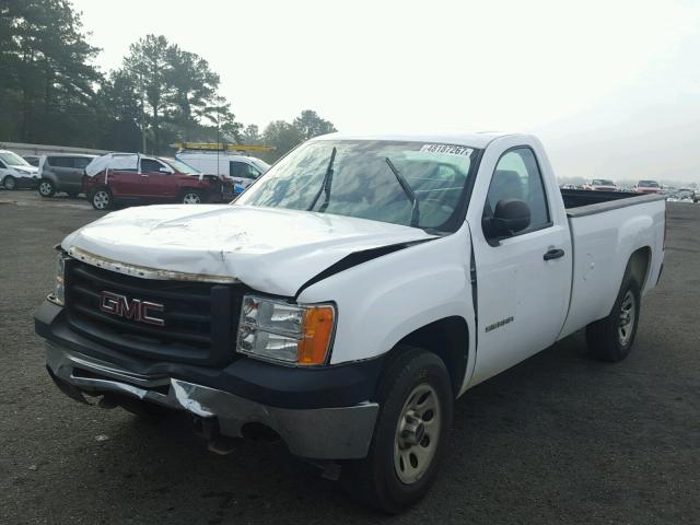 1GTN1TEX8DZ358670 - 2013 GMC SIERRA C15 WHITE photo 2