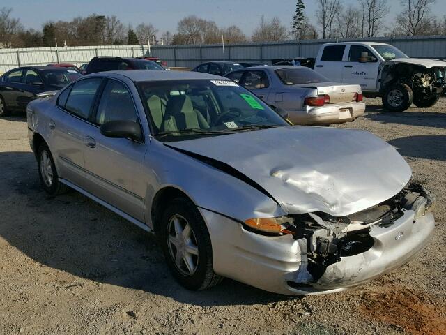 1G3NL52EX2C220492 - 2002 OLDSMOBILE ALERO GL GRAY photo 1