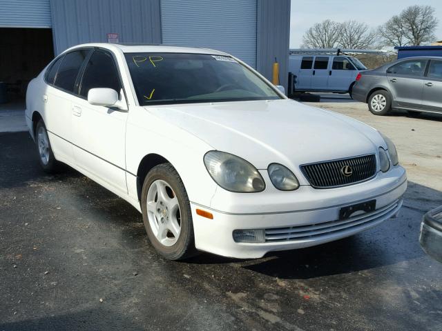 JT8BH68X1Y0022864 - 2000 LEXUS GS 400 WHITE photo 1