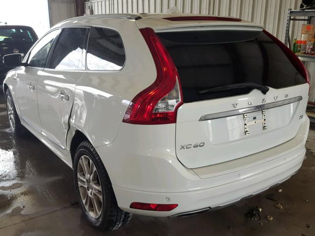 YV440MDK8F2762099 - 2015 VOLVO XC60 T5 WHITE photo 3