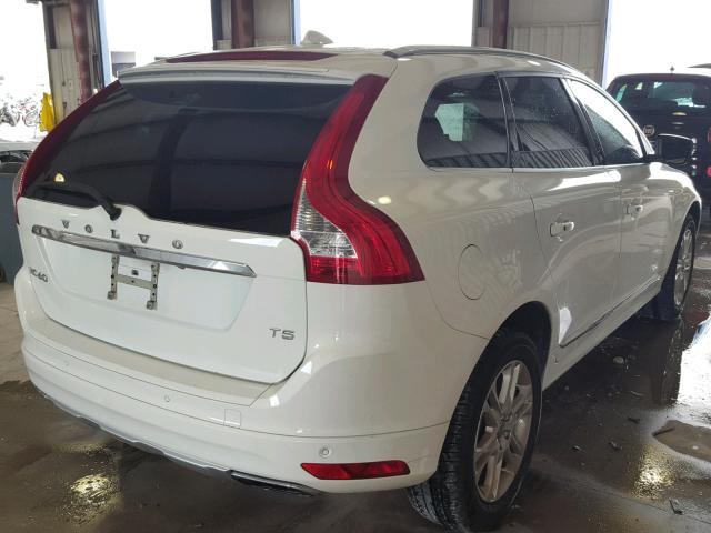 YV440MDK8F2762099 - 2015 VOLVO XC60 T5 WHITE photo 4