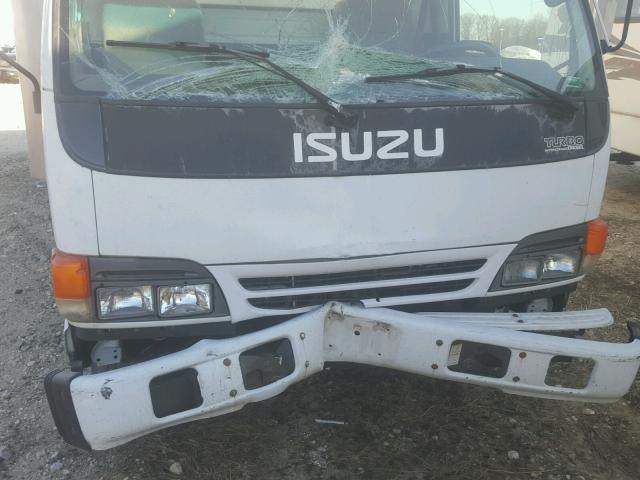 JALB4B16657002831 - 2005 ISUZU NPR WHITE photo 9