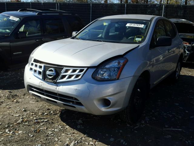 JN8AS5MV2EW712052 - 2014 NISSAN ROGUE SELE SILVER photo 2