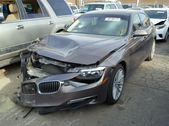 WBA3B5C50DF138553 - 2013 BMW 328 XI SUL BROWN photo 2