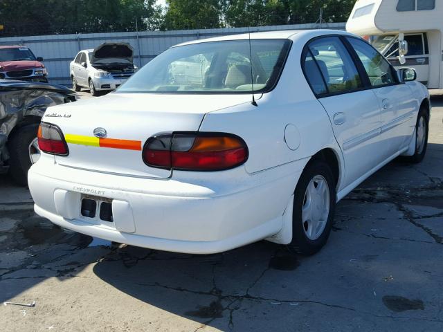 1G1NE52J9Y6327606 - 2000 CHEVROLET MALIBU LS WHITE photo 4