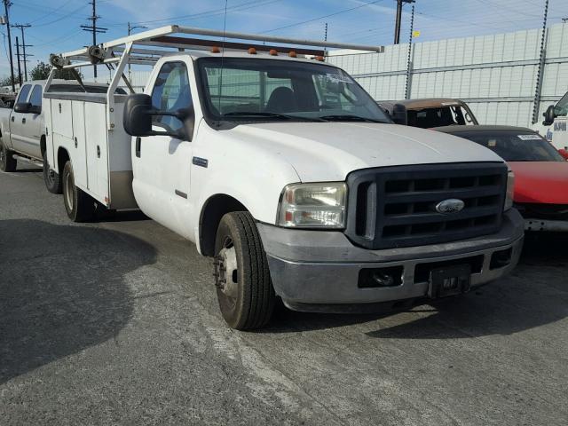 1FDWF36P86EB07108 - 2006 FORD F350 SUPER WHITE photo 1