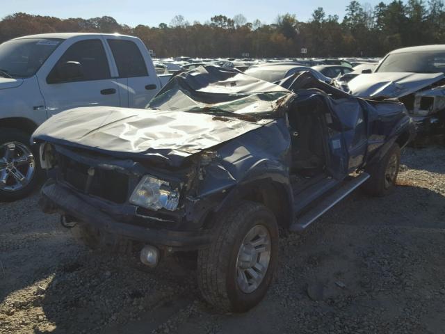 1FTYR14U77PA07072 - 2007 FORD RANGER SUP BLUE photo 2