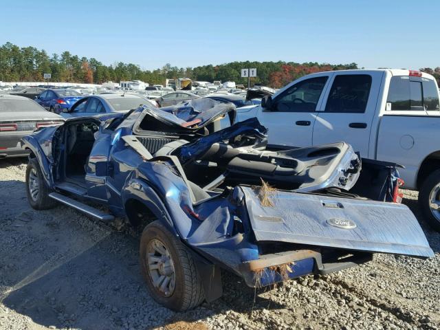 1FTYR14U77PA07072 - 2007 FORD RANGER SUP BLUE photo 3