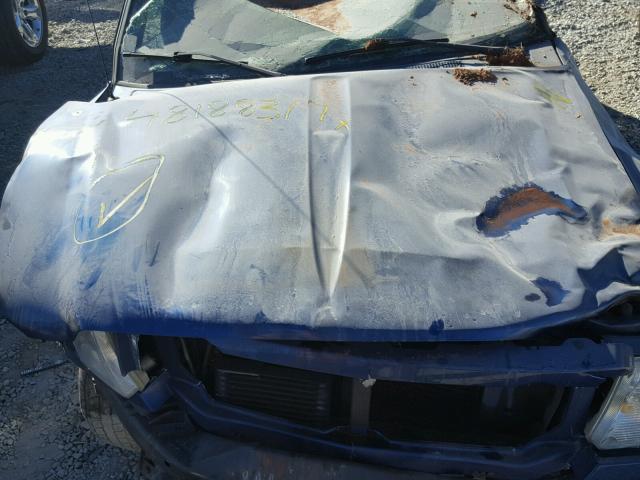 1FTYR14U77PA07072 - 2007 FORD RANGER SUP BLUE photo 7