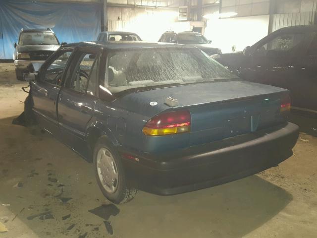 1G8ZH5286SZ298675 - 1995 SATURN SL1 BLUE photo 3