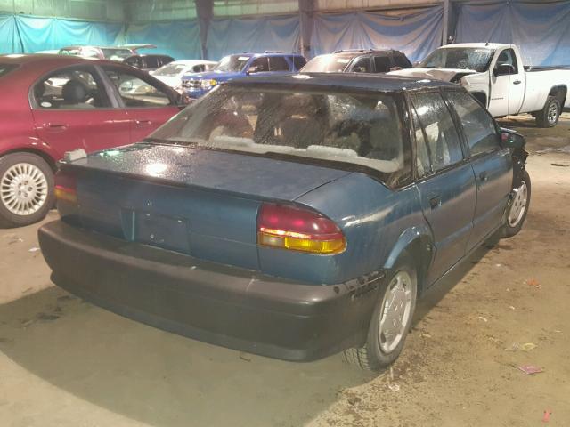 1G8ZH5286SZ298675 - 1995 SATURN SL1 BLUE photo 4