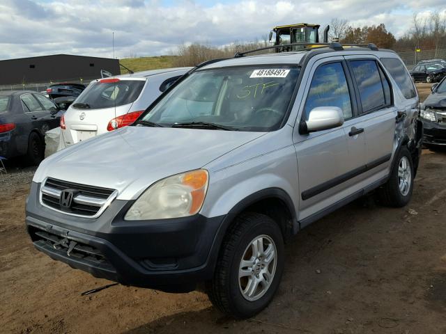SHSRD78843U103273 - 2003 HONDA CR-V EX ვერცხლისფერი ფოტო 2