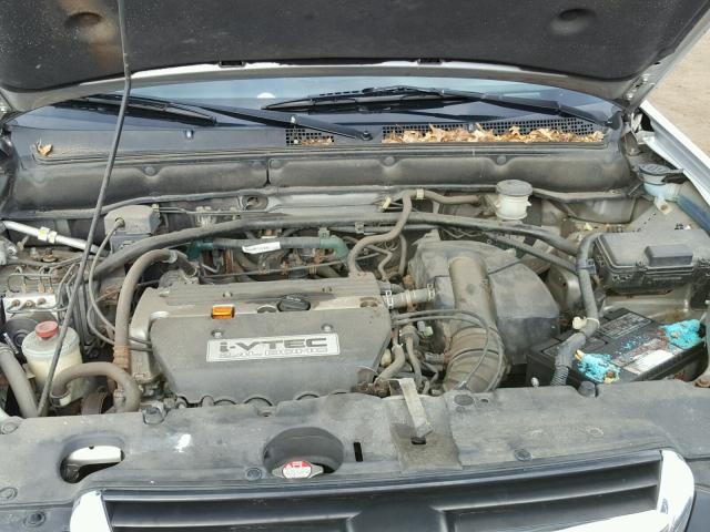 SHSRD78843U103273 - 2003 HONDA CR-V EX ვერცხლისფერი ფოტო 7