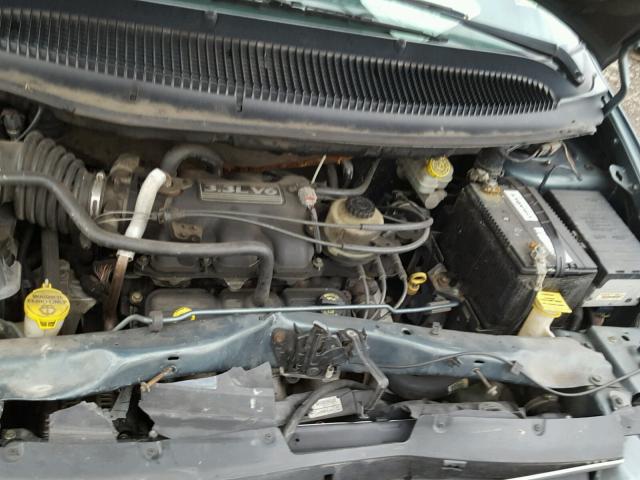 2A4GP44R56R730666 - 2006 CHRYSLER TOWN & COU GREEN photo 7