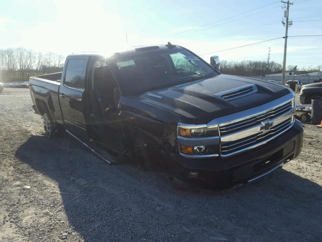 1GC1KXEY4HF144813 - 2017 CHEVROLET SILVERADO BLACK photo 1