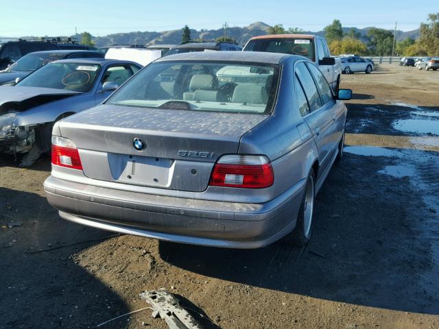 WBADT43411GX25482 - 2001 BMW 525 I AUTO GRAY photo 4