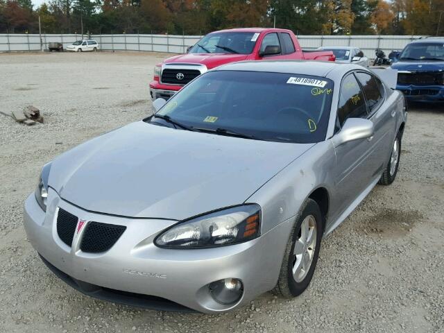 2G2WP552281100828 - 2008 PONTIAC GRAND PRIX SILVER photo 2