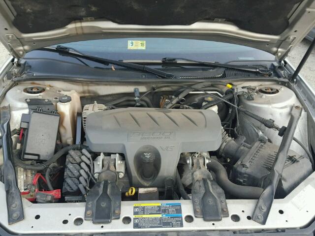 2G2WP552281100828 - 2008 PONTIAC GRAND PRIX SILVER photo 7