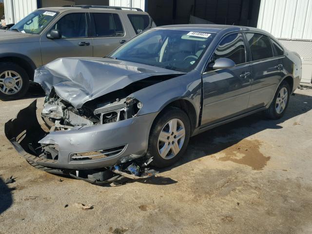 2G1WB58K379353753 - 2007 CHEVROLET IMPALA LS GRAY photo 2