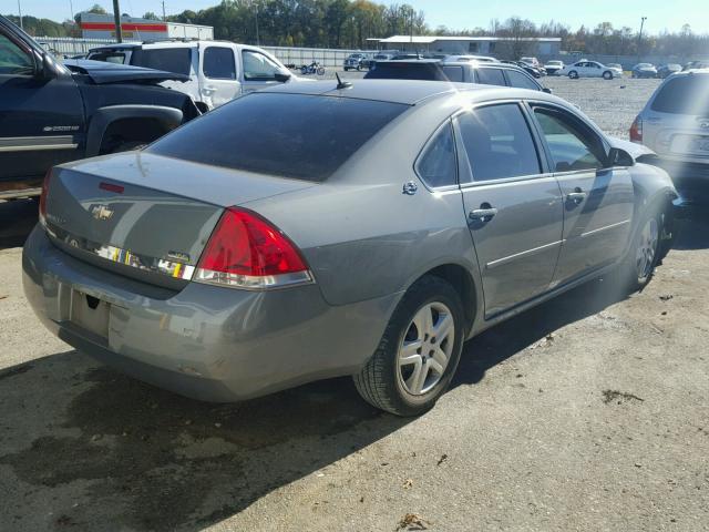 2G1WB58K379353753 - 2007 CHEVROLET IMPALA LS GRAY photo 4