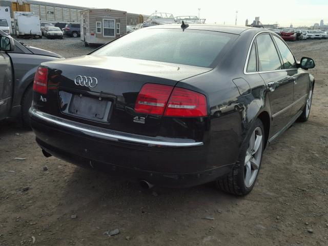 WAULV94E08N008474 - 2008 AUDI A8 4.2 QUA BLACK photo 4